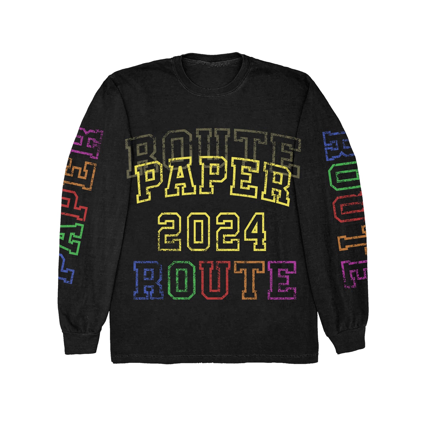 Long sleeve paper route shirt